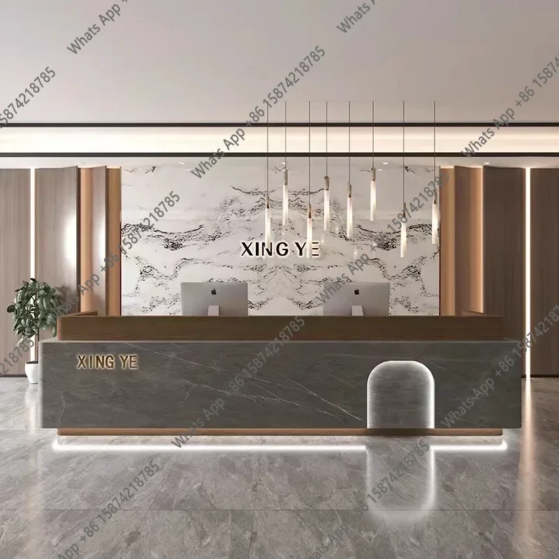 Office X Furniture - Xx X オーガナイザー バーショップ レセプションデスク ビューティーサロンスタンド