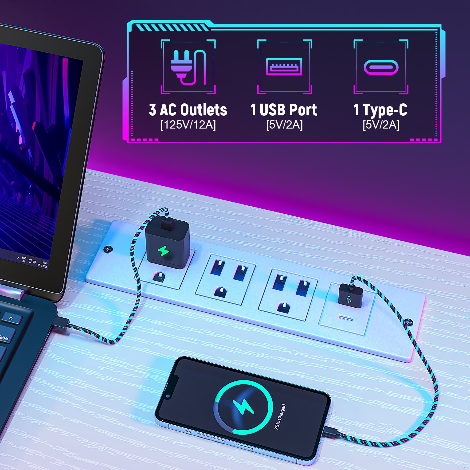 EnHomee 55インチ LED ゲーミングコンピューター - Office Furniture Plan のレビューと価格