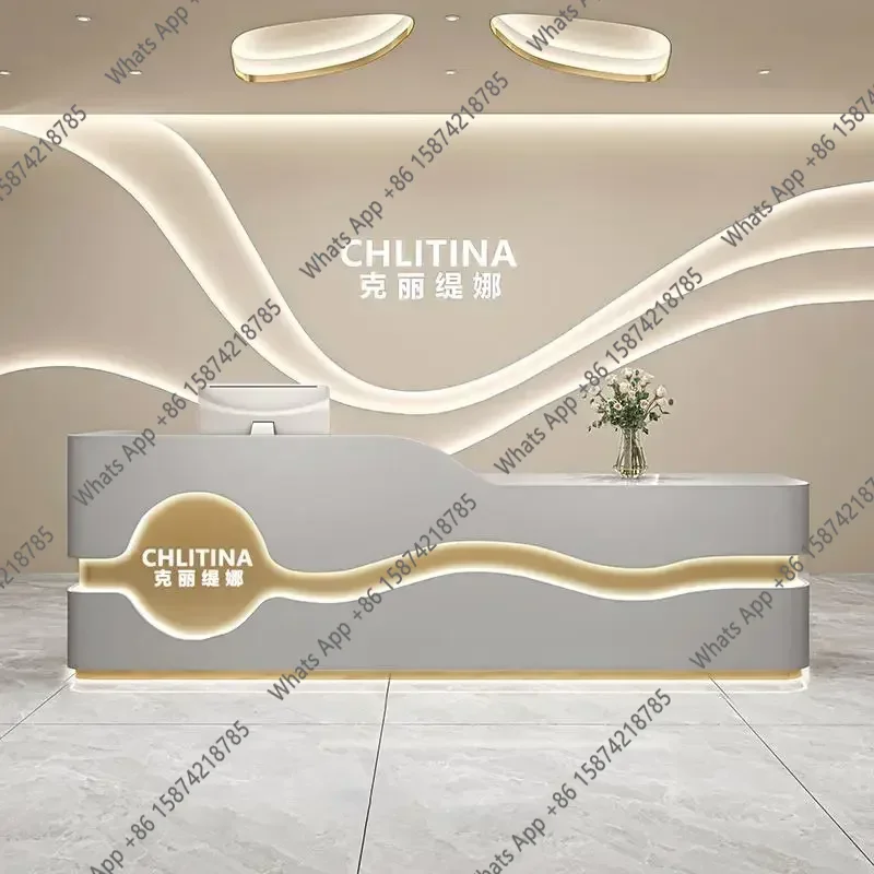 X J サロン受付デスク オフィス テーブル 美容室 バー  - Office X Furniture のレビューと価格