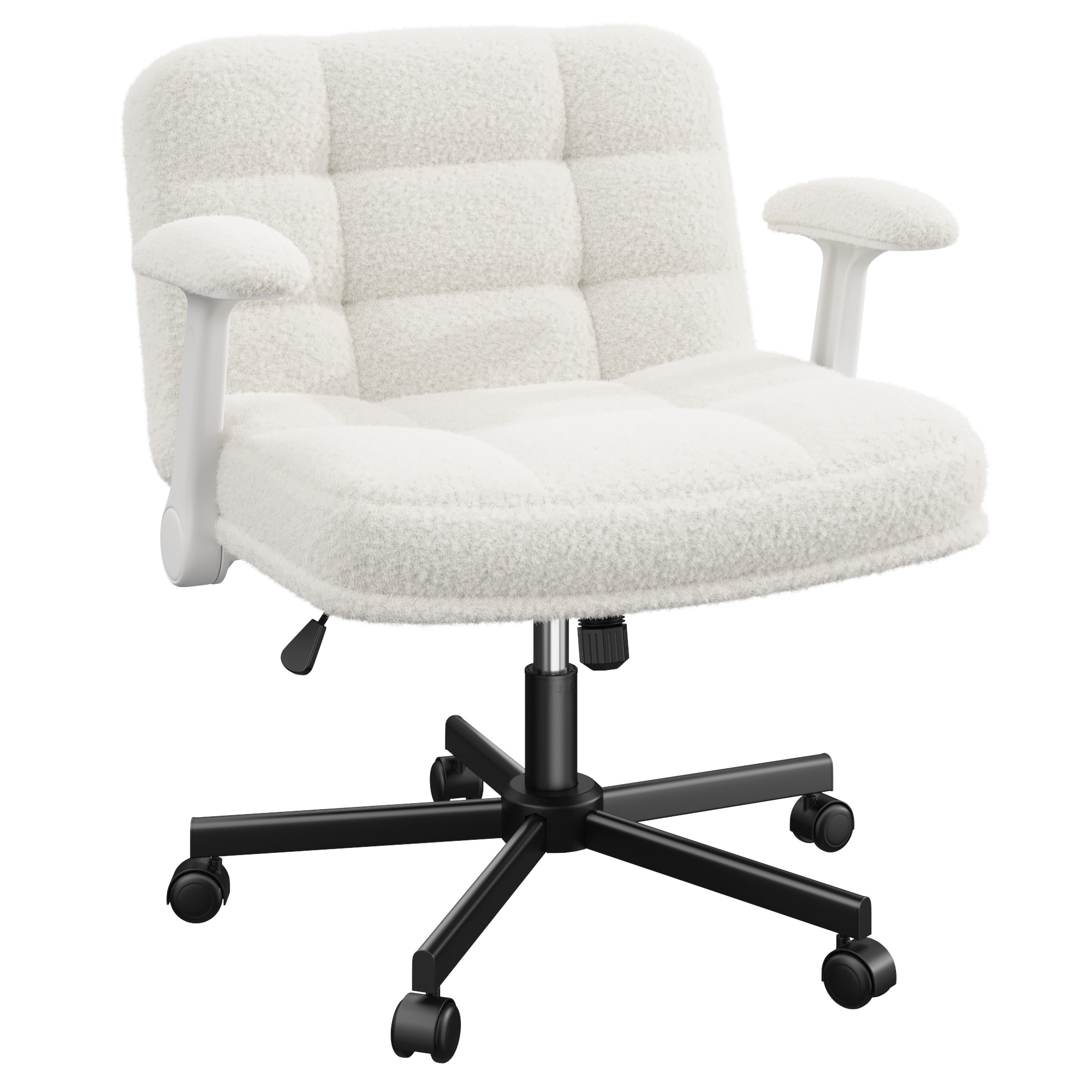 EnHomee クリスクロスオフィスチェア 車輪付き、高さ調 - Office X Furniture のレビューと価格