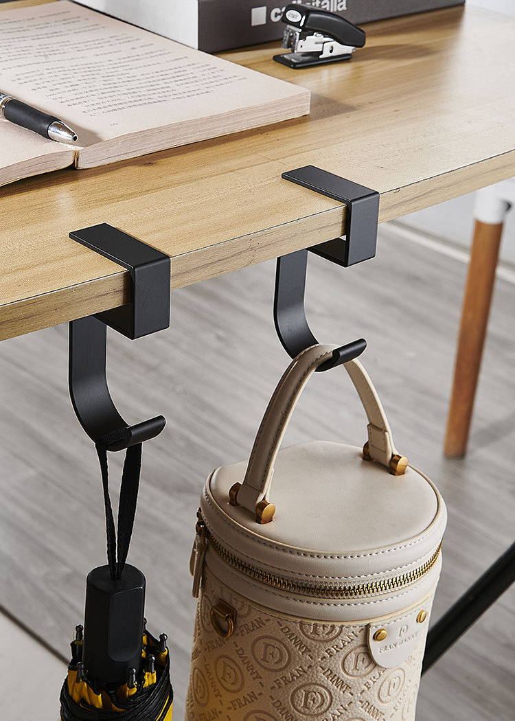 5字型ポータブルデスクフック |   パンチフリーテーブルエ - Office Furniture Installation のレビューと価格