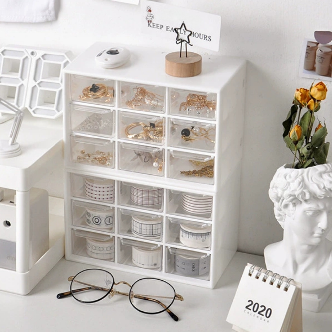 ビーズ材料収納ボックス。 9グリッド引き出し式収納ボックスは - Office Furniture Installation のレビューと価格