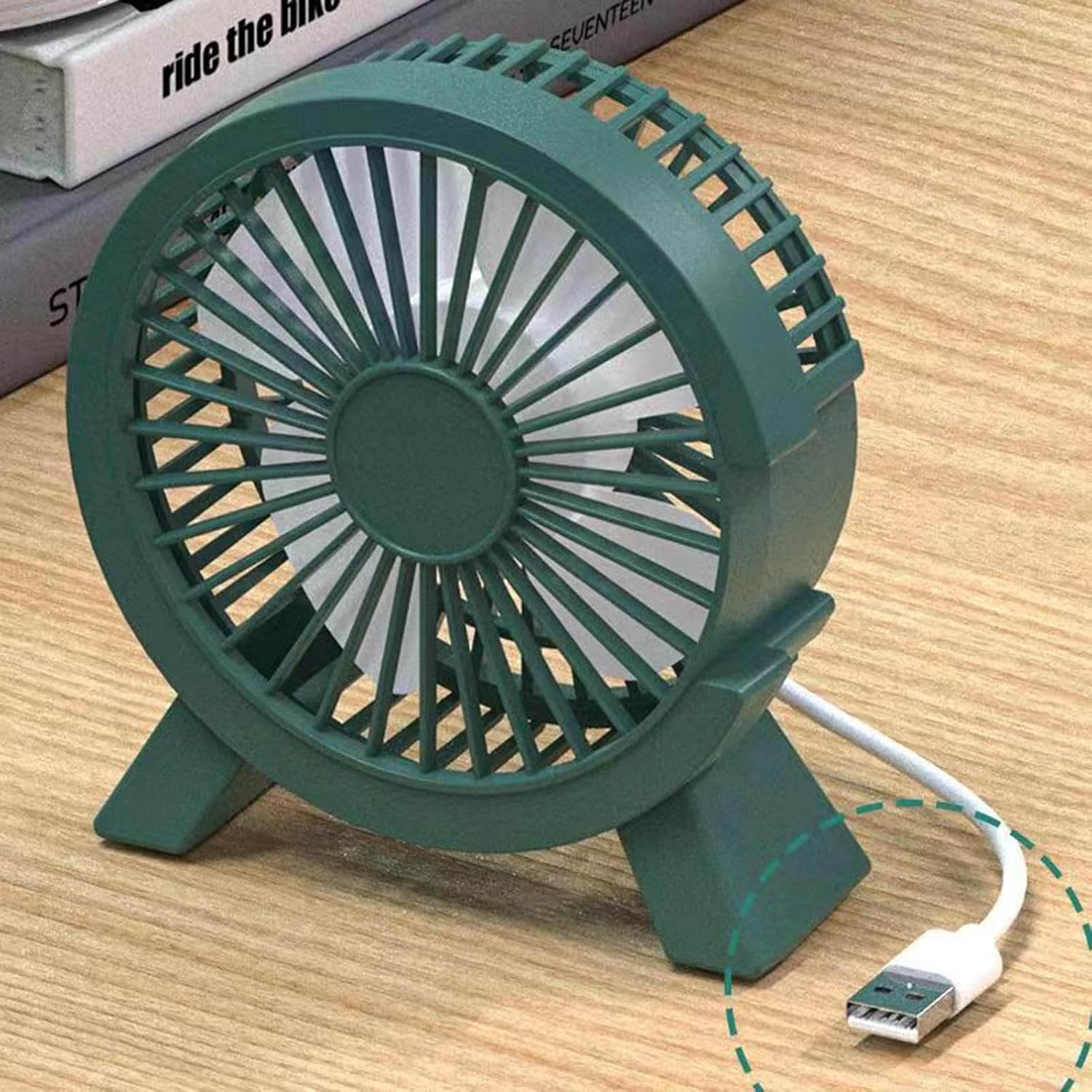 ミニ USB 充電式テーブルファンポータブル小型冷却ファン学 - Office Furniture Installation のレビューと価格