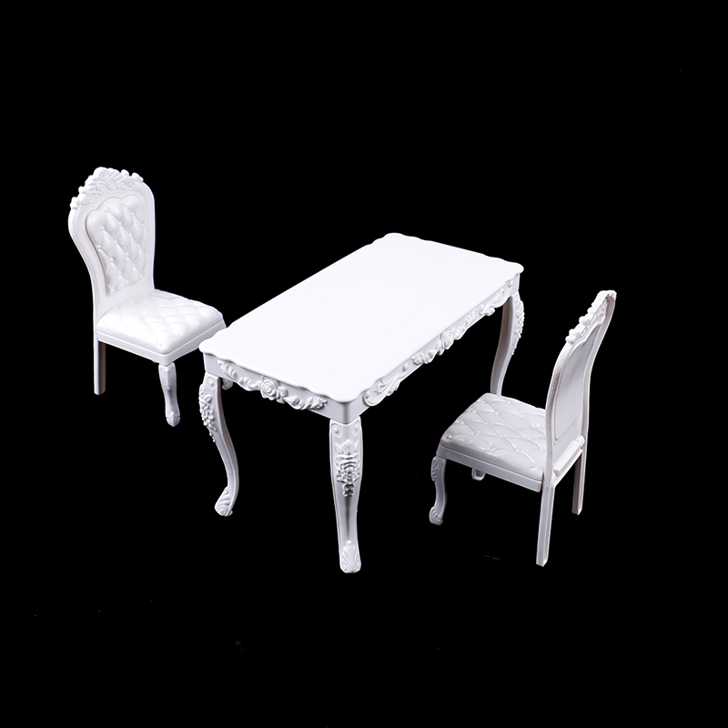 ドールハウス 1:6 キッチン家具 ダイニングテーブル 椅子 - Office Furniture Installation のレビューと価格