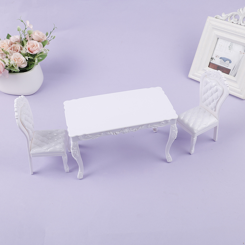 ドールハウス 1:6 キッチン家具 ダイニングテーブル 椅子 - Office Furniture Installation のレビューと価格