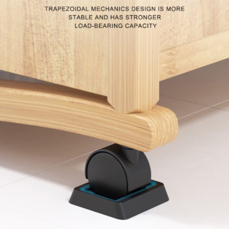 4 ピース/セットオフィスチェアホイールストッパー家具キャス - Office Furniture Plan のレビューと価格
